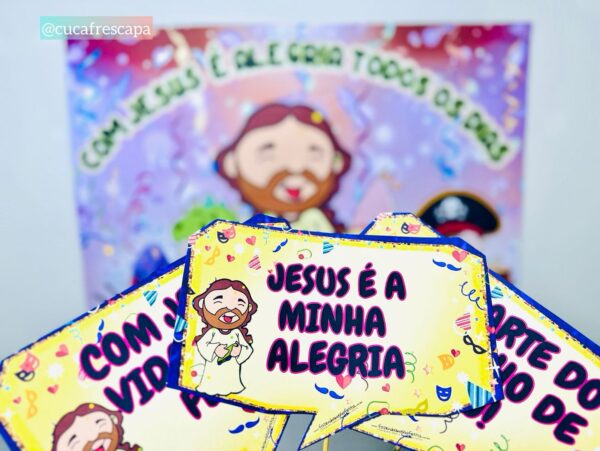 Painel Jesus é minha alegria 🎉🎉🎉🎉🎉🎉🎉🎉🎉🎉 - Image 5