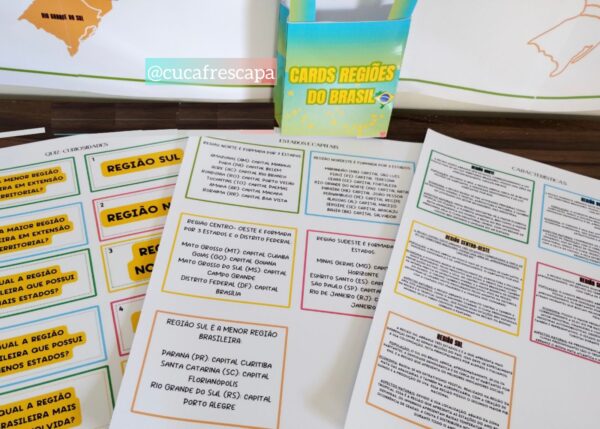 Regiões do Brasil em Cards - Image 4