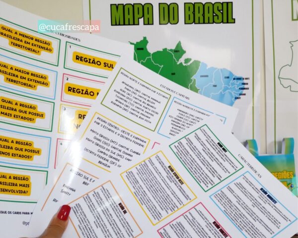 Regiões do Brasil em Cards - Image 5