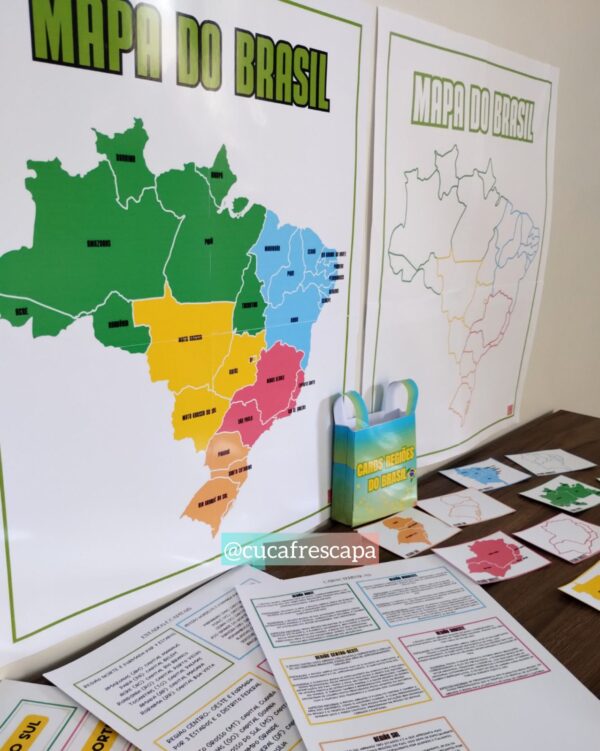 Regiões do Brasil em Cards - Image 3