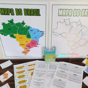 Regiões do Brasil em Cards
