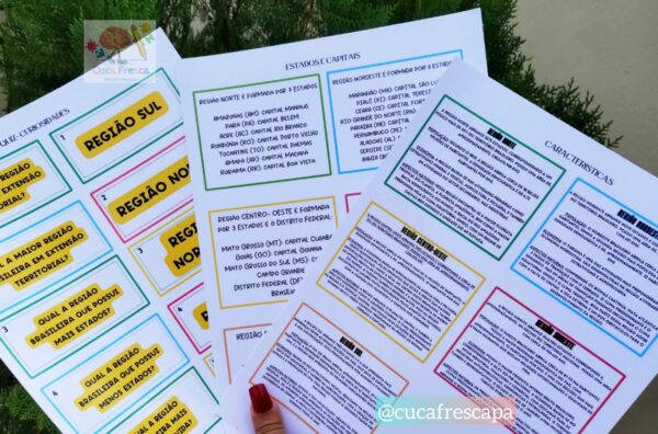 Regiões do Brasil em Cards - Image 2