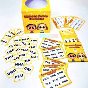 Bingo das sílabas complexas