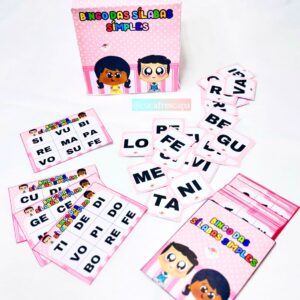 Bingo de sílabas simples