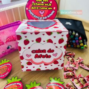 Caixa do Afeto Morango do Amor