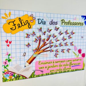 Painel dia dos professores-jardim