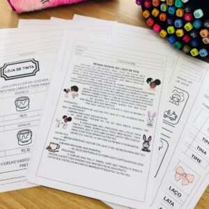 ✨ SEQUÊNCIA DIDÁTICA – MENINA BONITA DO LAÇO DE FITA✨