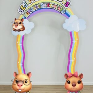 Arco bem-vindos Capivaras