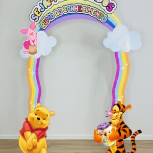 Arco bem-vindos Ursinho Pooh