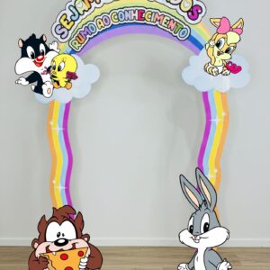 Arco bem-vindos Baby Looney Tunes