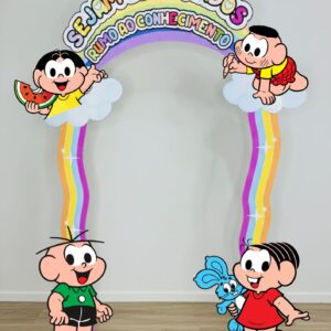 Arco bem-vindos Turma da Mônica