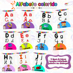 Alfabeto colorido