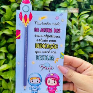 cartãozinho boas vindas Astronauta