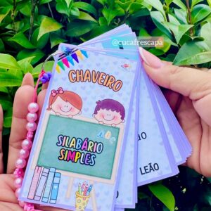 chaveiro do silabário simples