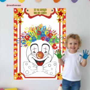 Painel colaborativo dia do circo