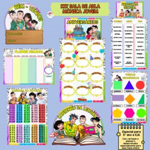 Kit sala Mônica Jovem