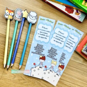 Lembrancinha marcador de Páginas Pequeno Príncipe