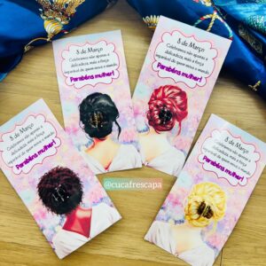 cartão lembrancinha dia da mulher