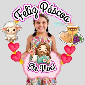 Bambolê Páscoa Jesus