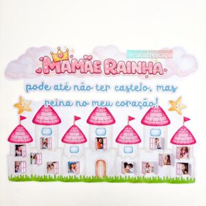 Mamãe Rainha Editável