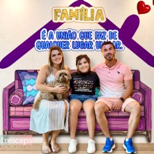 Família é lar - painel interativo