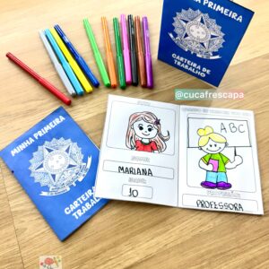 Minha primeira carteira de trabalho