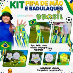 Kit pipa de mão + badulaque