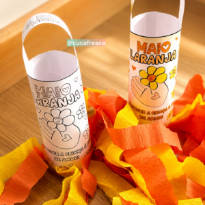Pipa de mão Maio laranja