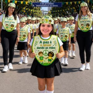🕊️💚 KIT DESFILE PELA PAZ 💛💙