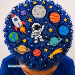 🚀👩‍🚀 CABELO MALUCO ASTRONAUTA 👩‍🚀🚀