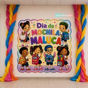 PAINEL MOCHILA MALUCA ✨🎒