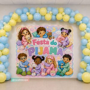 PAINEL FESTA DO PIJAMA 🧸🌙