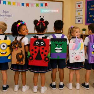 Ideias para mochila Maluca