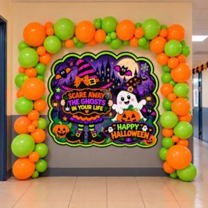 🎃🦇 PAINEL HAPPY HALLOWEEN – SCARE AWAY THE GHOSTS! 👻🕷️