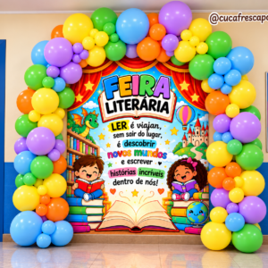 📚✨ PAINEL FEIRA LITERÁRIA ✨📚