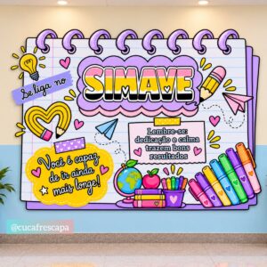📚💛 PAINEL DE AVALIAÇÃO SIMAVE – MOTIVAÇÃO E APRENDIZAGEM! ✏️🌈